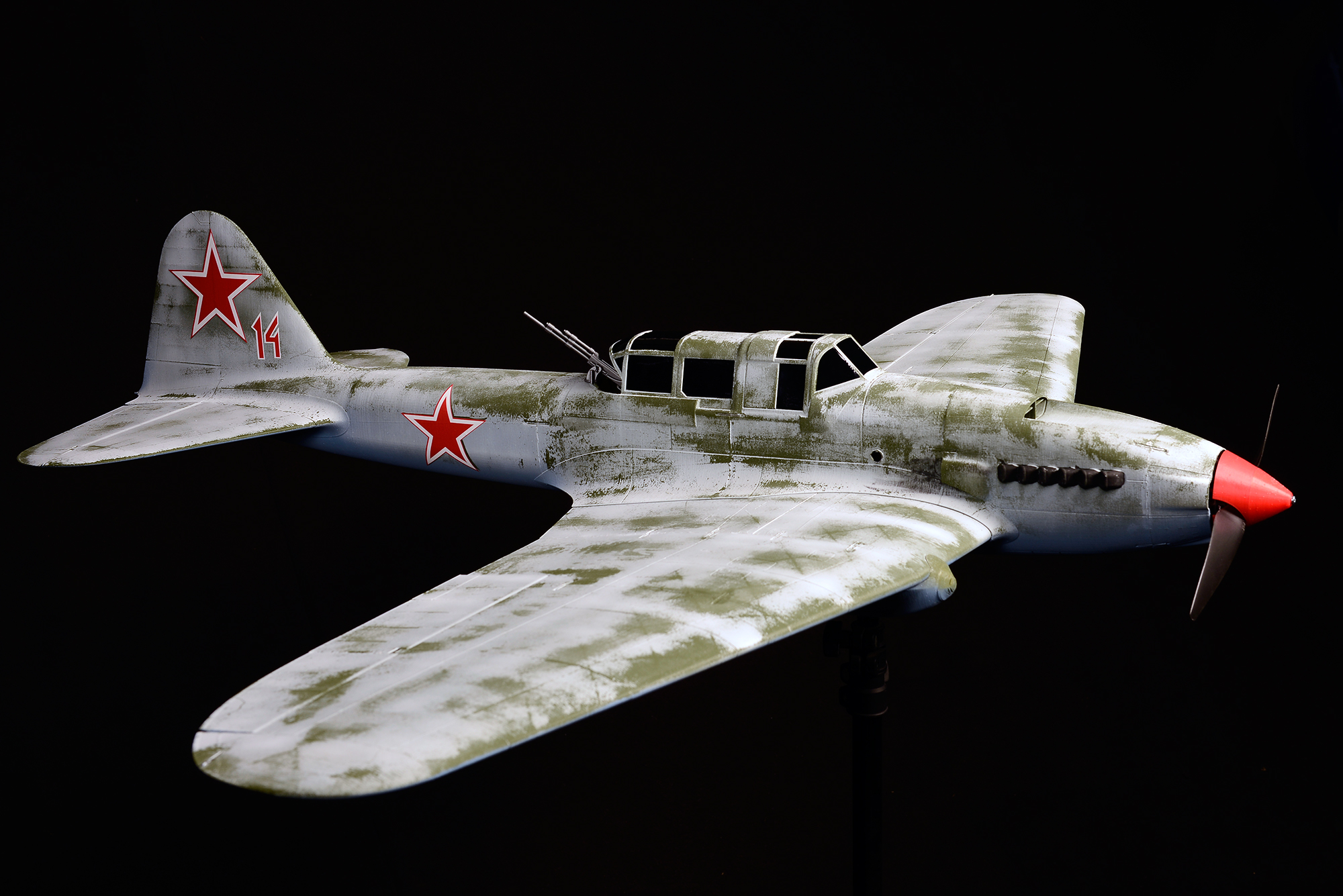 3D vytištěný model IL-2 M3 STURMOVIK