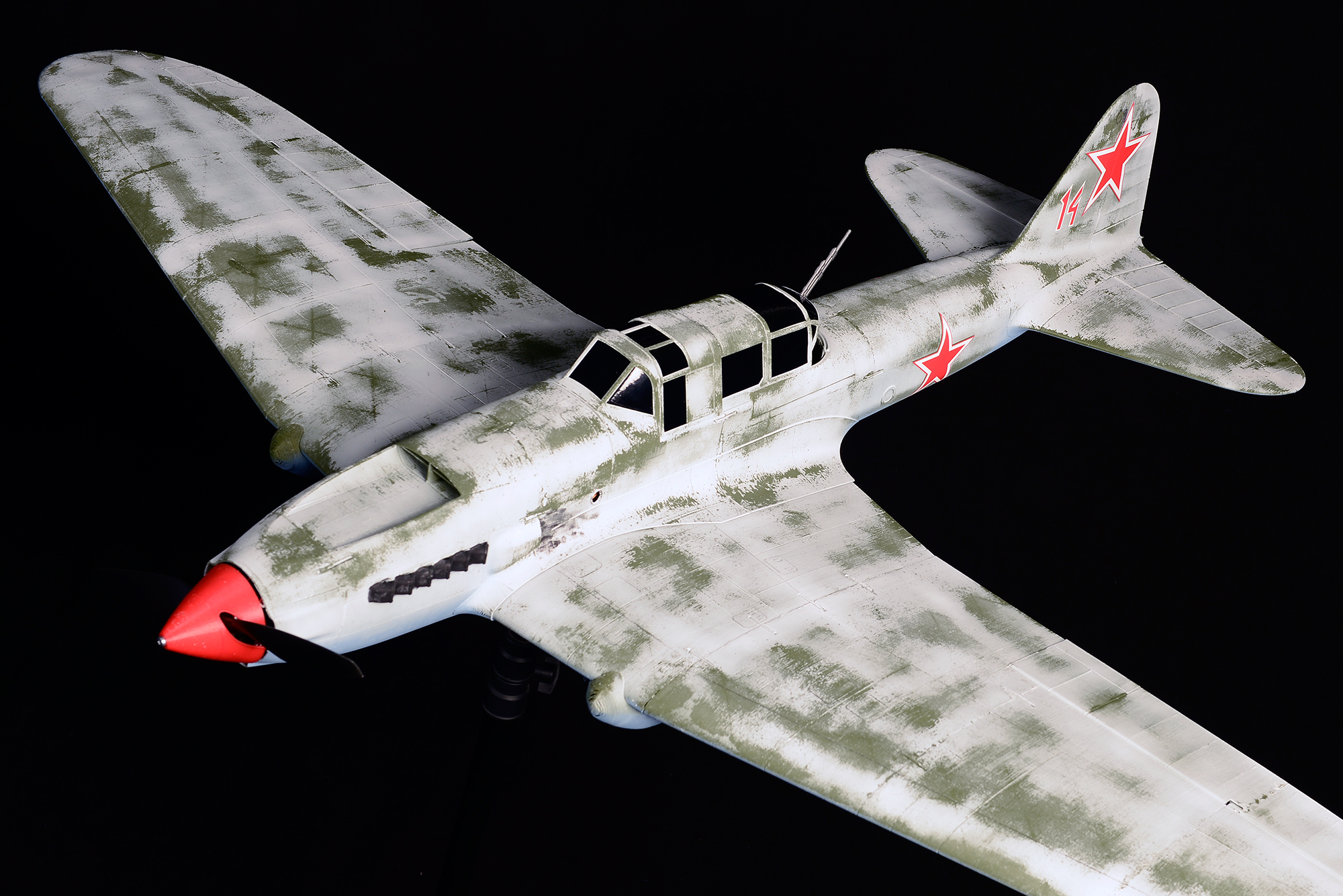 3D vytištěný model IL-2 M3 STURMOVIK