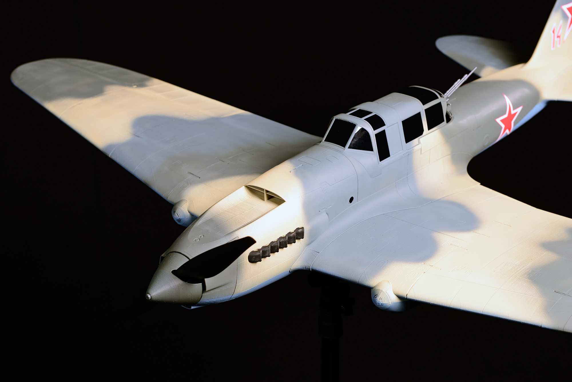 3D vytištěný model IL-2 M3 STURMOVIK