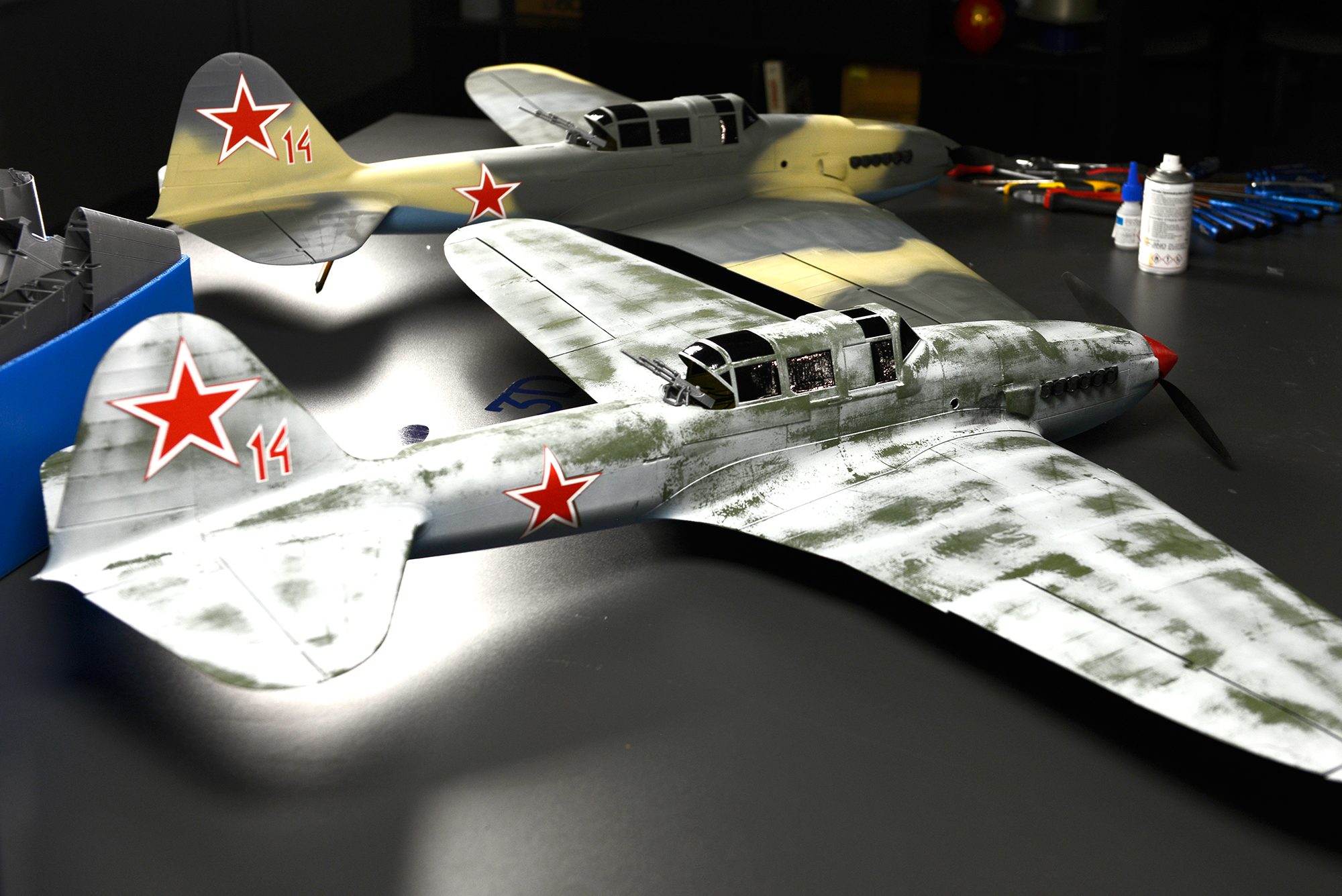 3D vytištěný model IL-2 M3 STURMOVIK