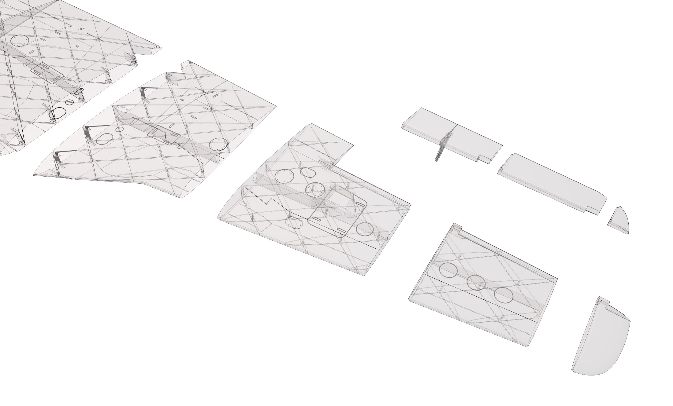 3D vytištěný model FOCKE-WULF TA 152 C