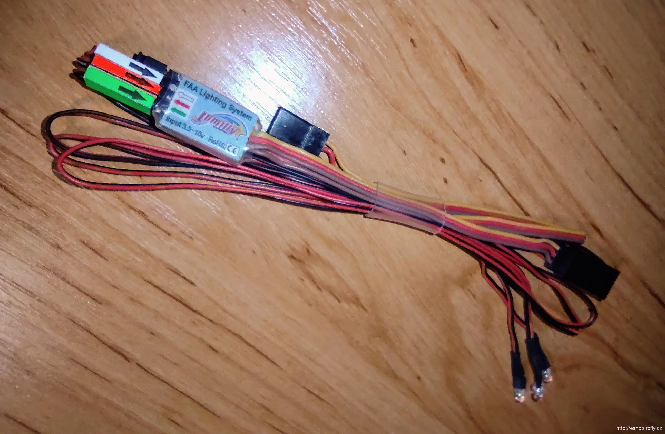 Osvětlení modelu Lumifly