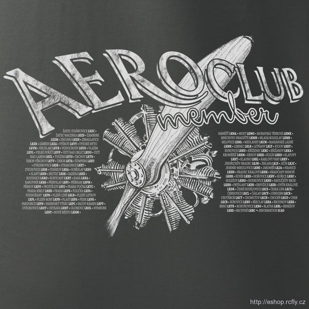 ANTONIO-Tričko AEROCLUB - CZ vel.XXXL
