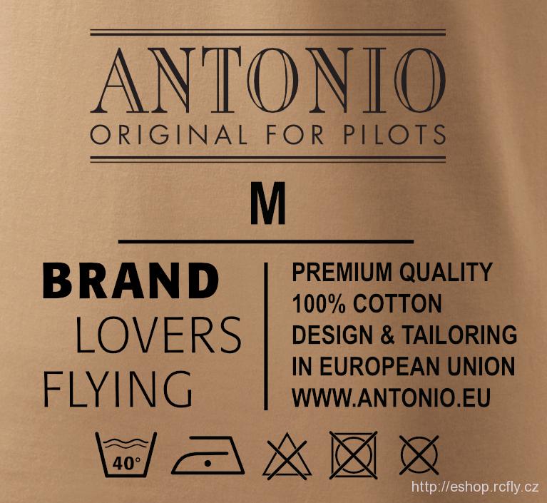 ANTONIO-Tričko s horkovzdušným balónem BALLOON FLYING vel.XXL