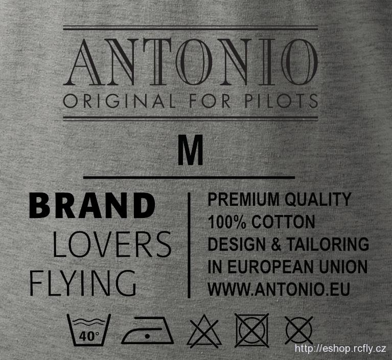 ANTONIO-Tričko s "nose art" BOMBS AWAY vel.S