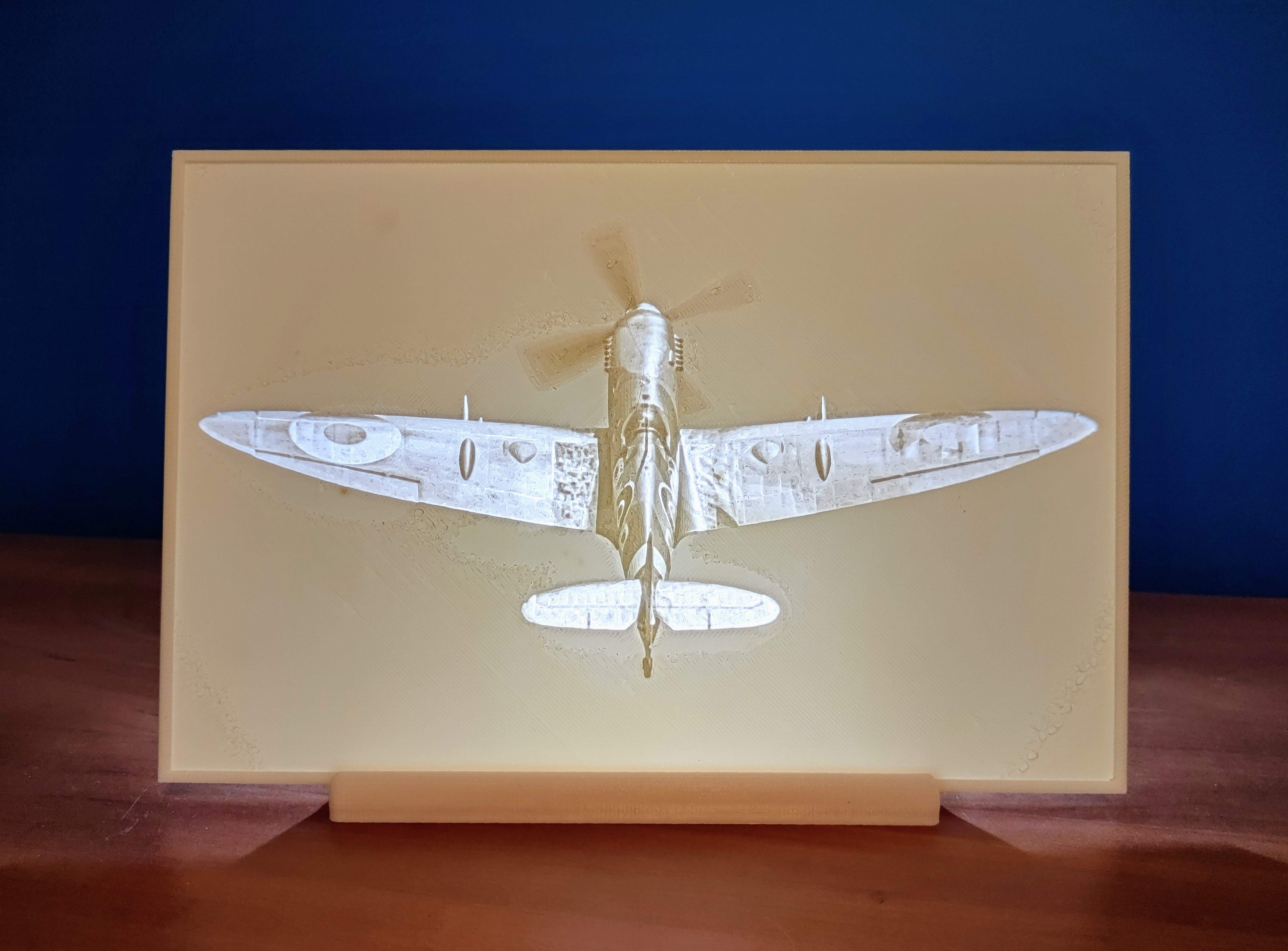 3D fotografie LITHOPHANE vel.20 cm