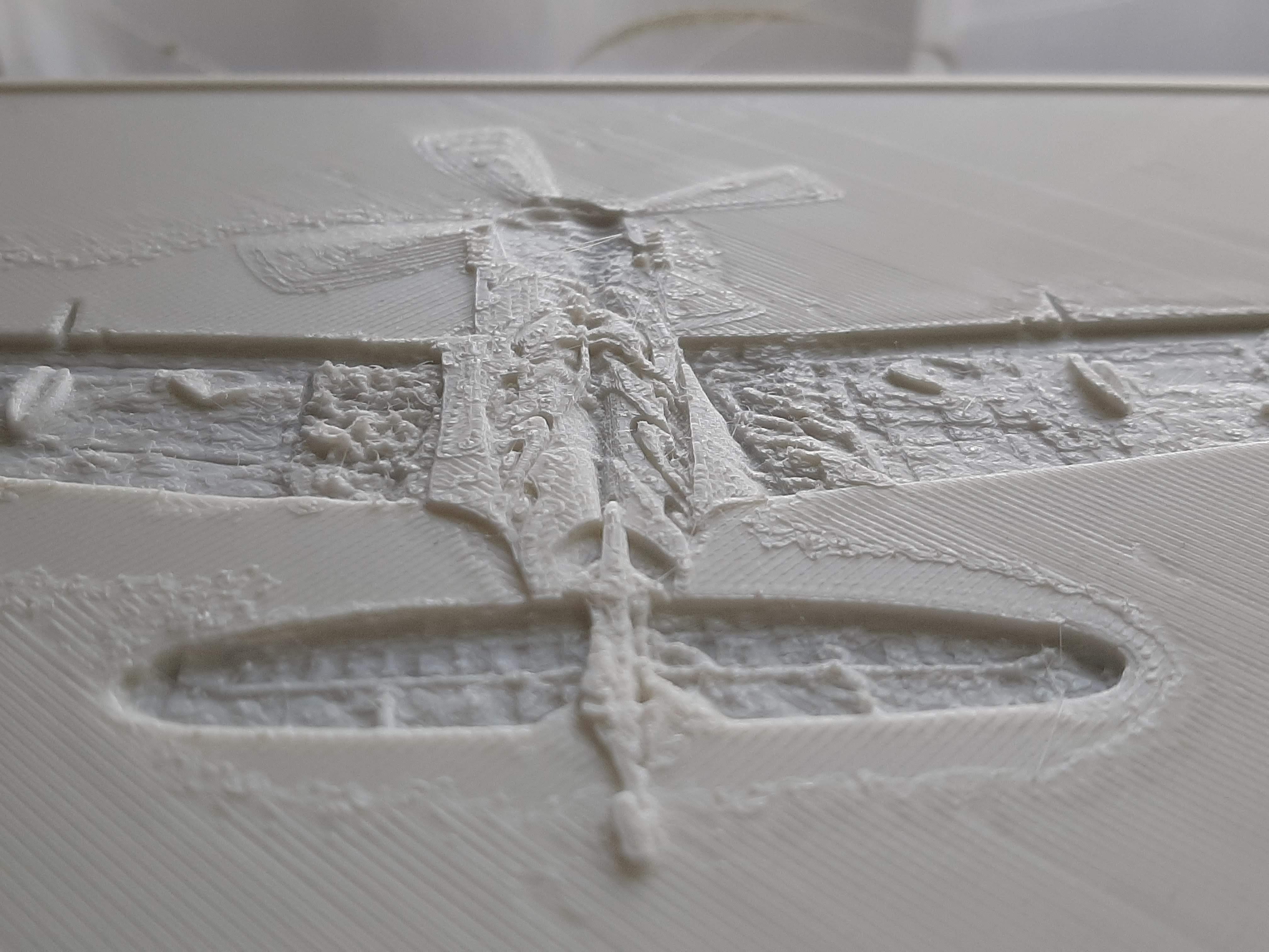 3D tisk fotografie - LITHOPHANE