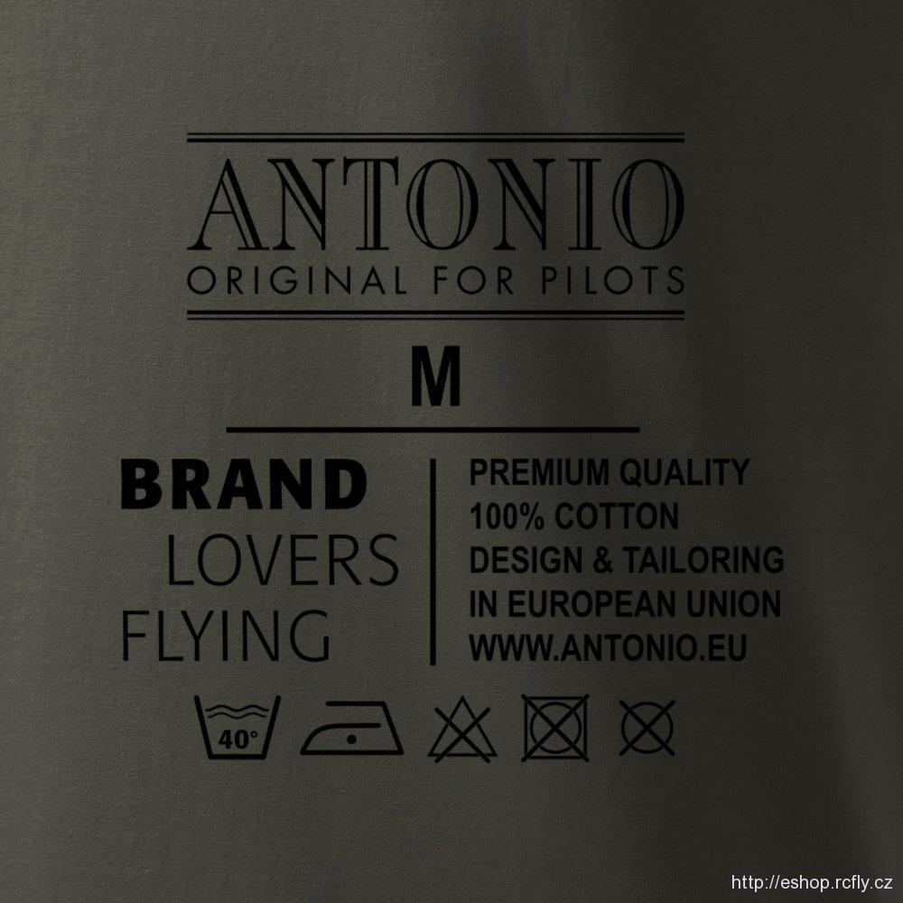 ANTONIO-Tričko s Luftwaffe Junkers Ju-87 STUKA vel.S