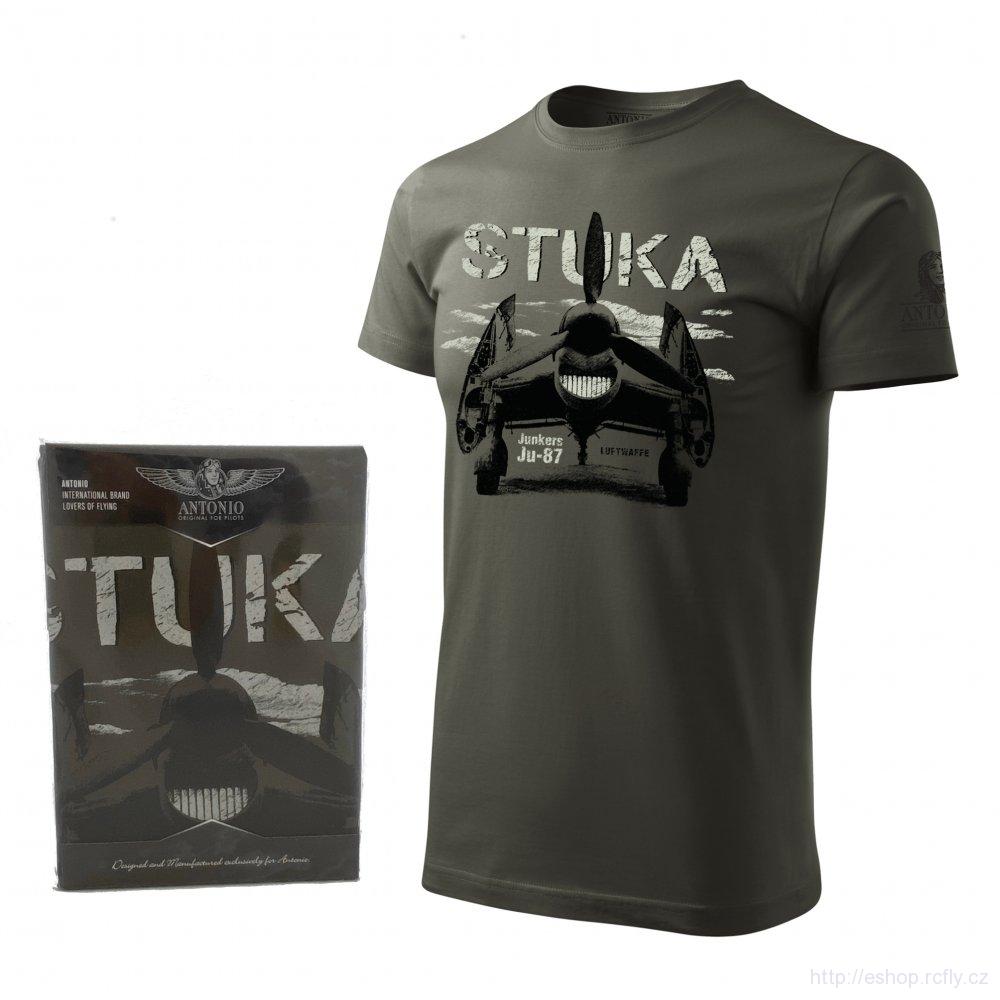 ANTONIO-Tričko s Luftwaffe Junkers Ju-87 STUKA vel.M