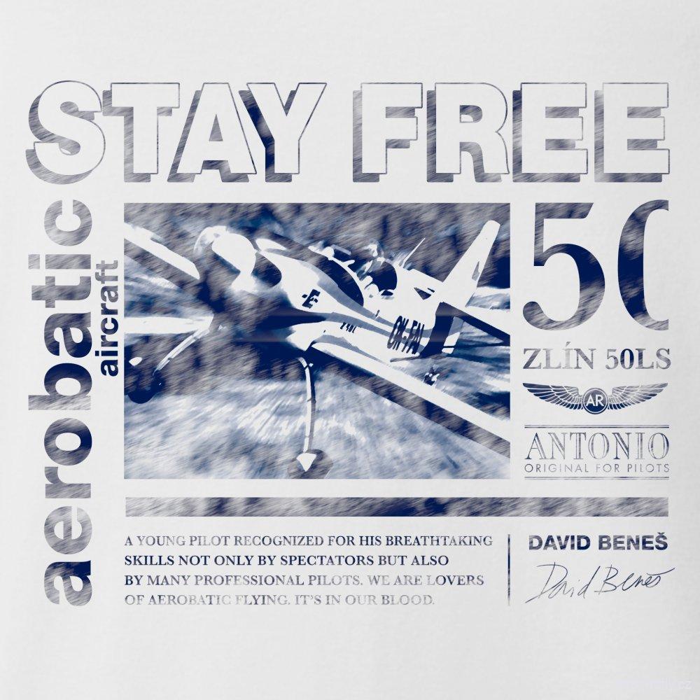 ANTONIO-Tričko STAY FREE Z-50LS Vel.L