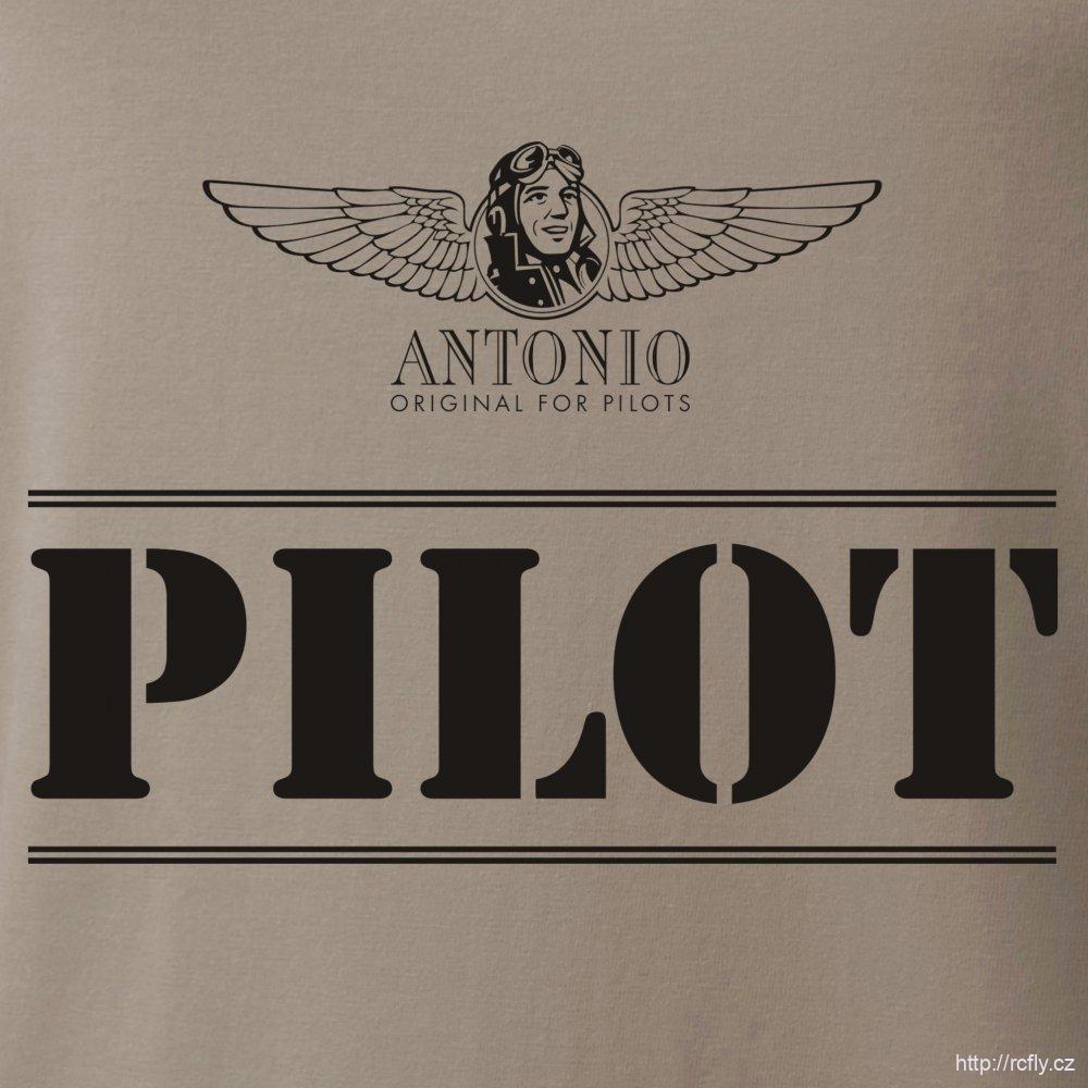 ANTONIO-Tričko letecké PILOT GR Vel.L