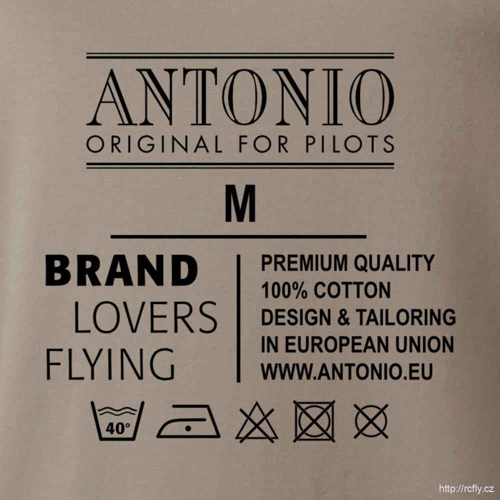 ANTONIO-Tričko letecké PILOT GR Vel.XXL