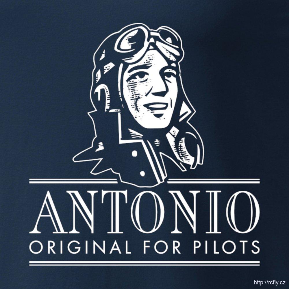 ANTONIO-Tričko s letadlem EXTRA 300 BLUE Vel.S