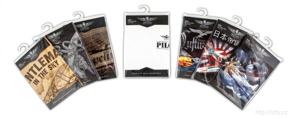 ANTONIO-Tričko s letadlem EXTRA 300 BLUE Vel.L