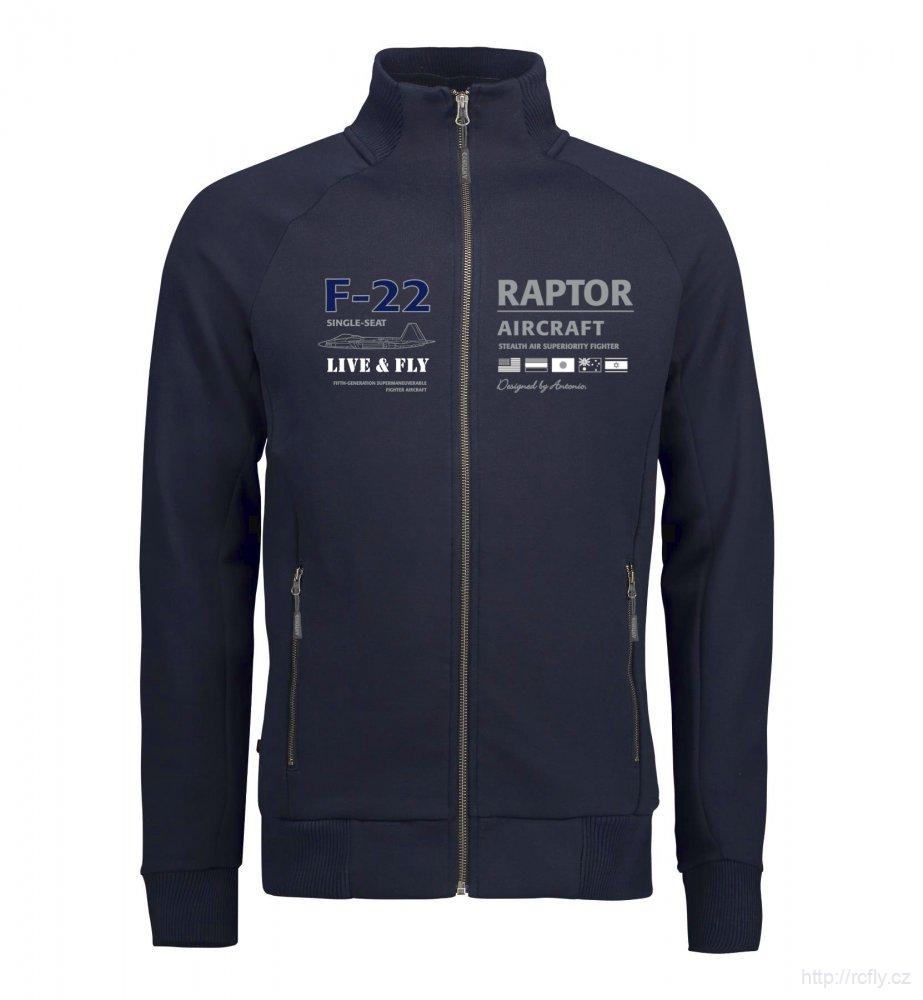 ANTONIO- Mikina letecká RAPTOR AIRCRAFT Vel. S