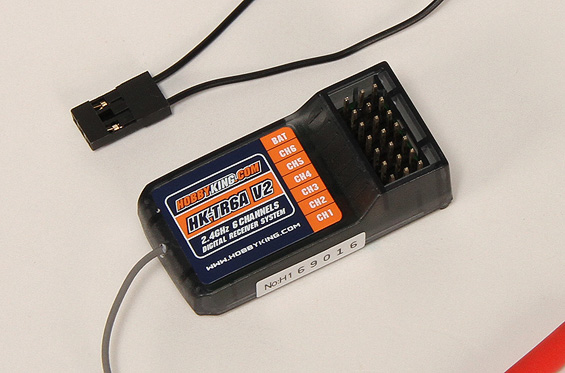 RC Souprava Hobby King 2.4Ghz 6Ch MODE 2 