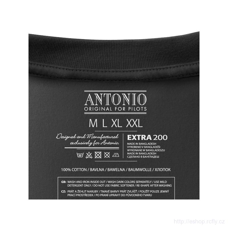 ANTONIO-Tričko AEROBATICA BL vel."L"