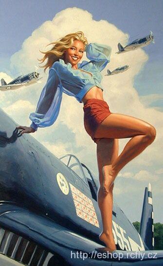 Fotoobraz- Pin Up Girl 80x53cm