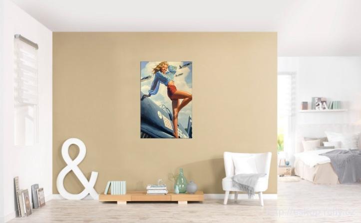 Fotoobraz- Pin Up Girl 80x53cm