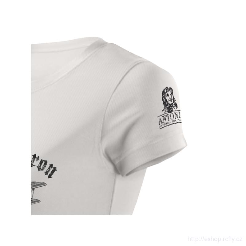 ANTONIO-Dámské tričko s trojplošníkem FOKKER DR.1 DREIDECKER vel.XXL