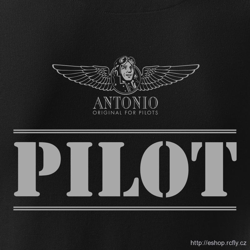 ANTONIO-Polokošile PILOT BLACK vel.XXL