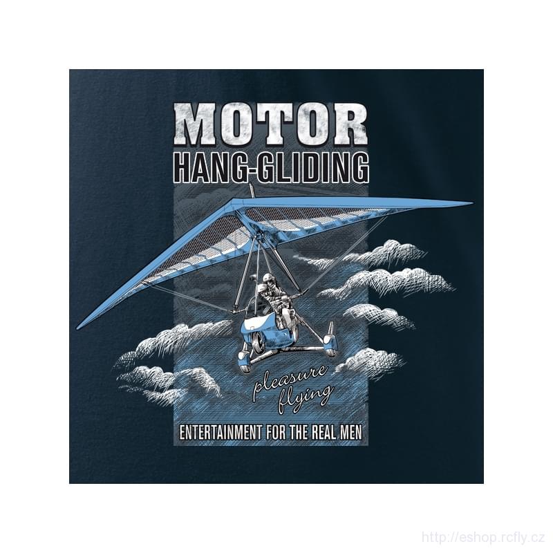 ANTONIO-Tričko s motorovým rogalem MOTOR HANG-GLIDING vel.XL