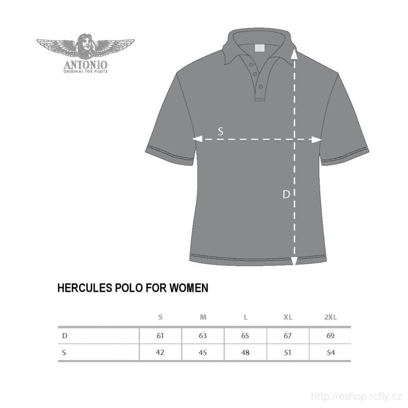 ANTONIO- Dámská Polokošile HERCULES C-130H vel.XXL