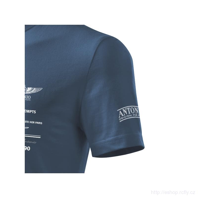 ANTONIO-Tričko historie létání HISTORY OF FLIGHT vel.XXL