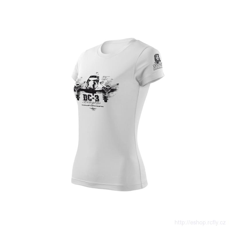 ANTONIO-Dámské DOUGLAS DC-3 letecké tričko vel.XXL