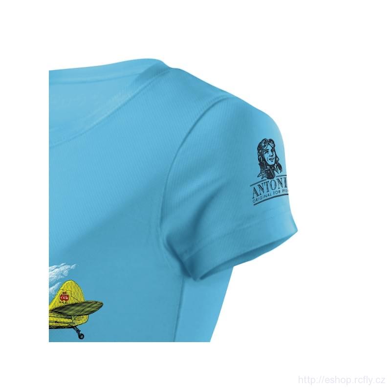 ANTONIO-Dámské tričko PIPER J-3 CUB vel.M