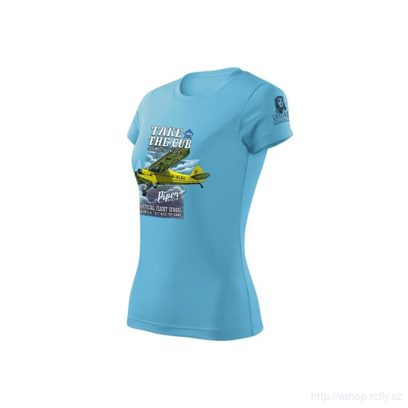 ANTONIO-Dámské tričko PIPER J-3 CUB vel.XXL