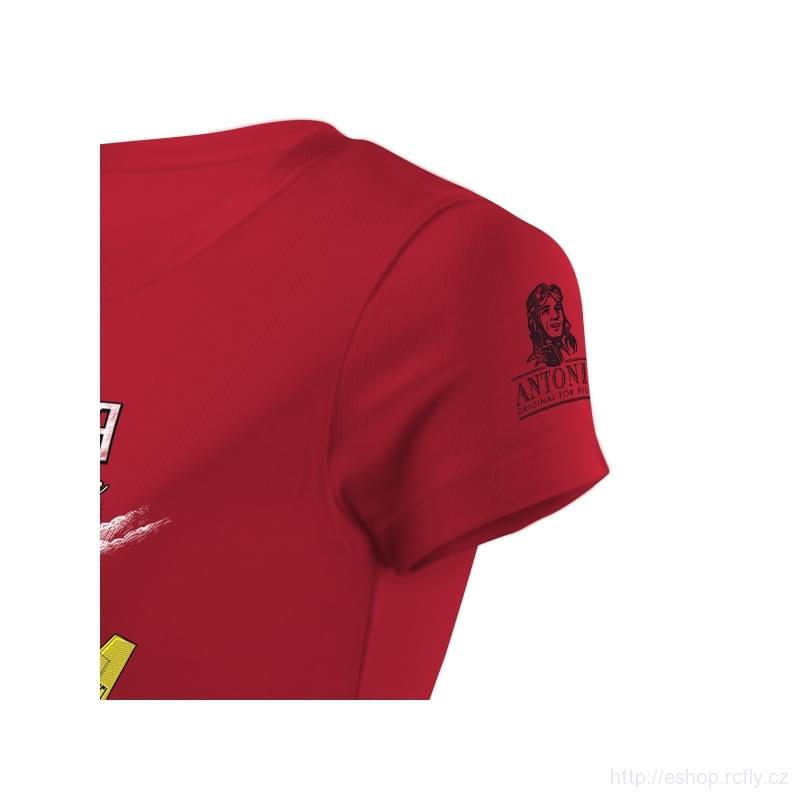 ANTONIO-Dámské tričko EXTRA 300 RED vel.XL