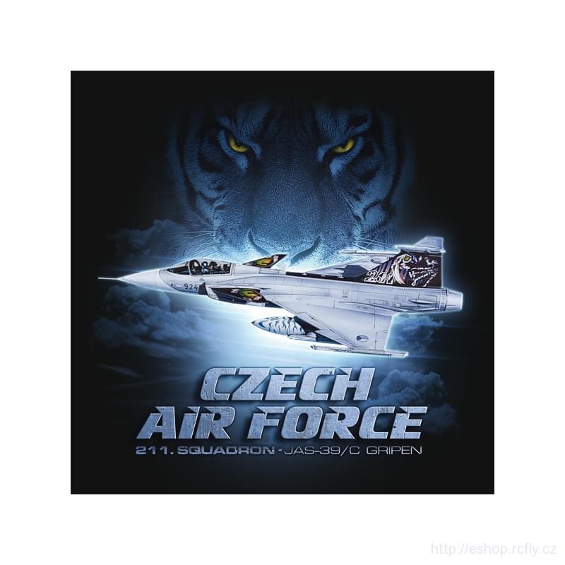 ANTONIO-Tričko se stíhačkou JAS-39/C GRIPEN vel.XXL