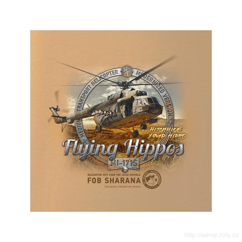 ANTONIO- Tričko s vrtulníkem Mi-171Š vel.XL