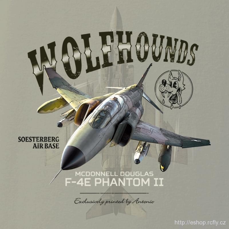 ANTONIO- Tričko se stíhačkou F-4E PHANTOM II vel.XXL