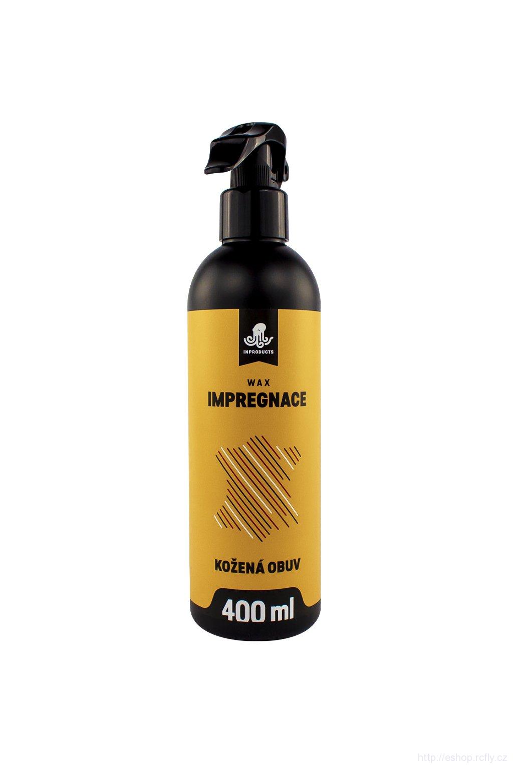 INPRODUCTS WAX Impregnace na Koženou obuv 400 ml 