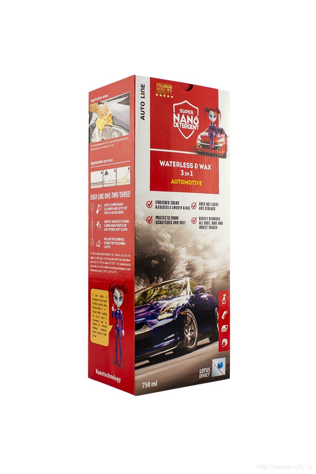 GNP Autokosmetika Waterless & Wax 3v1 Automotive 