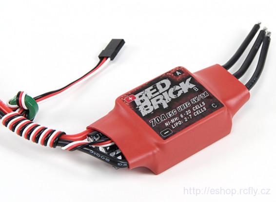 Hobby King- Red Brick 70A regulátor 2-7S
