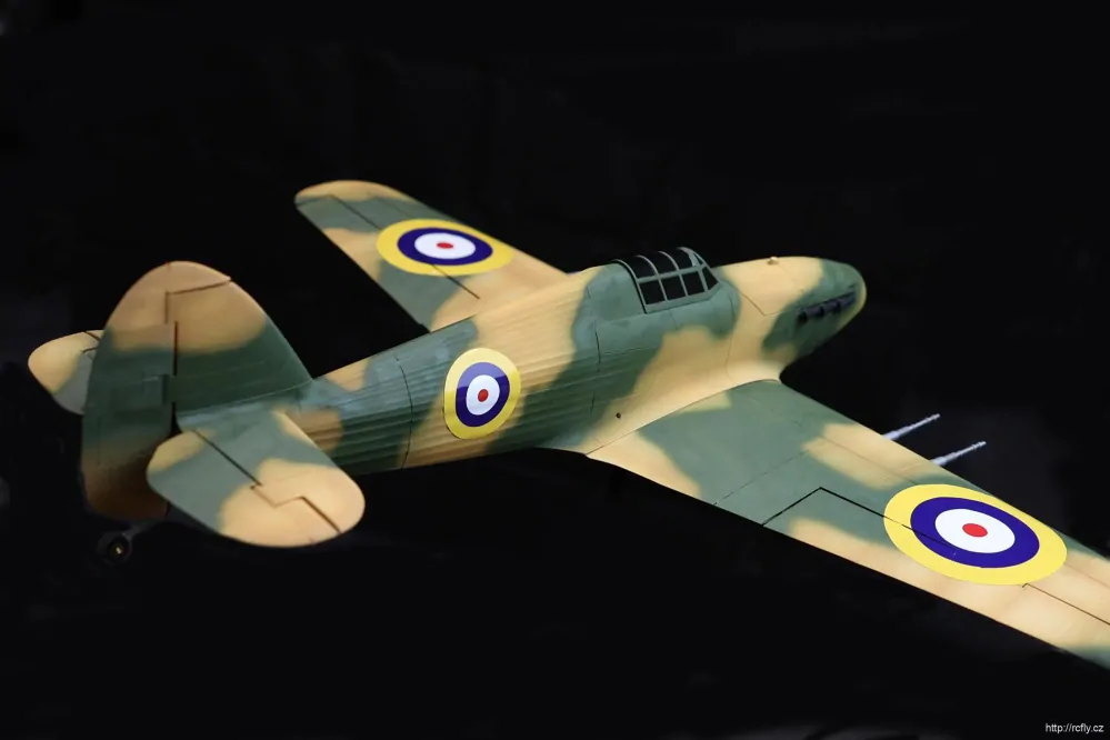 3D vytištěný model Hawker Hurricane Mk.II