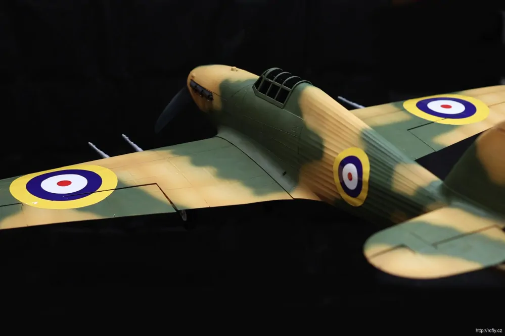 3D vytištěný model Hawker Hurricane Mk.II