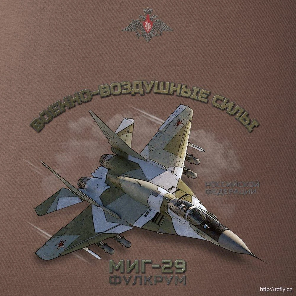 ANTONIO - Tričko se stíhacím letounem MIG-29 RUS 