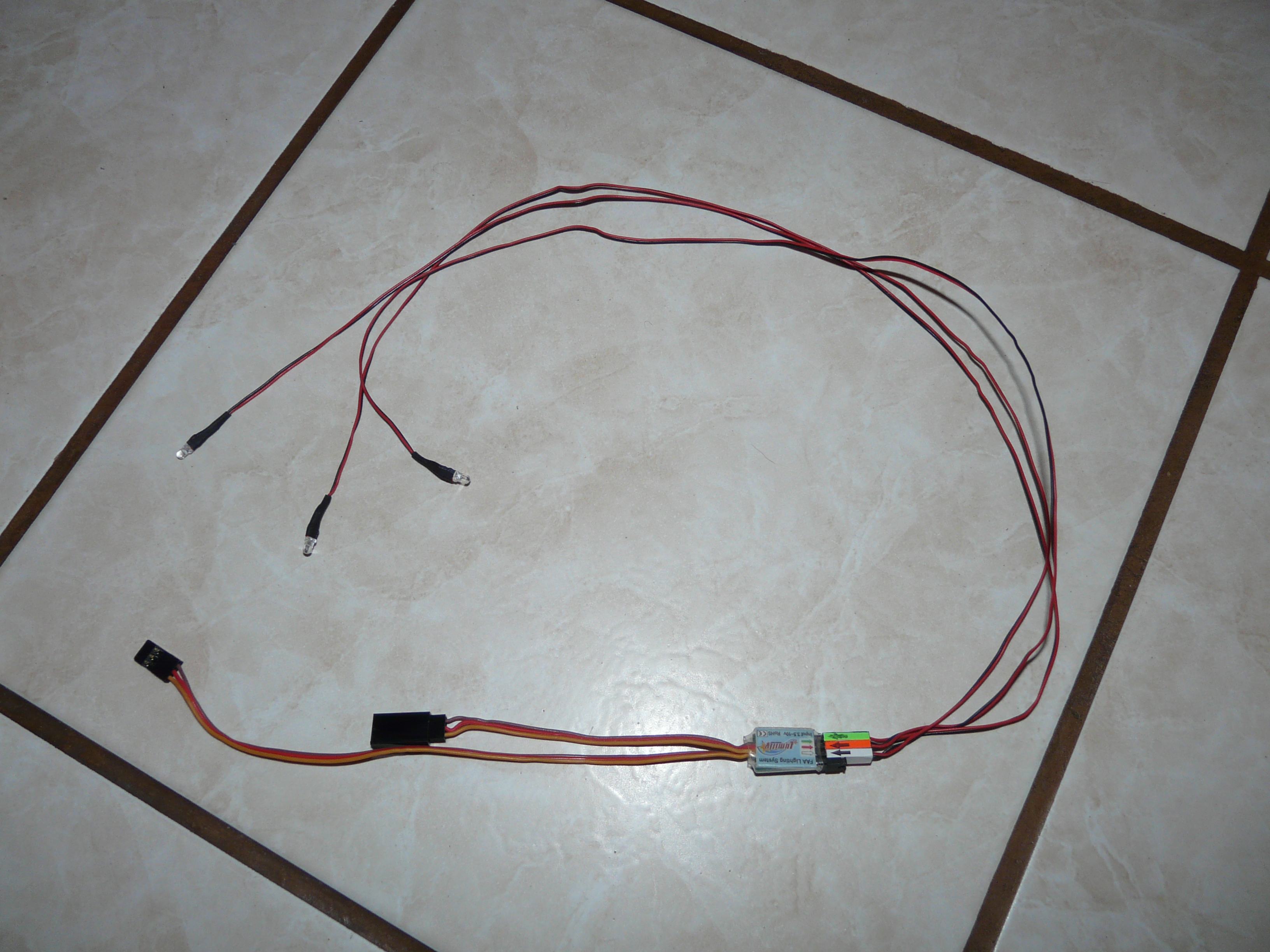 Osvětlení modelu Lumifly