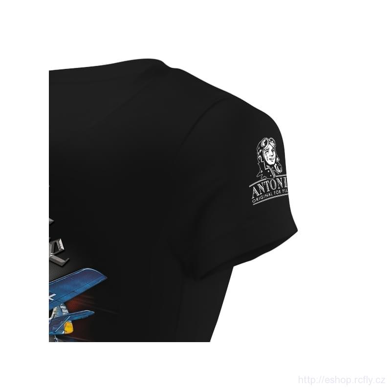 ANTONIO-Dámské tričko s letounem MESSERSCHMITT BF 109 