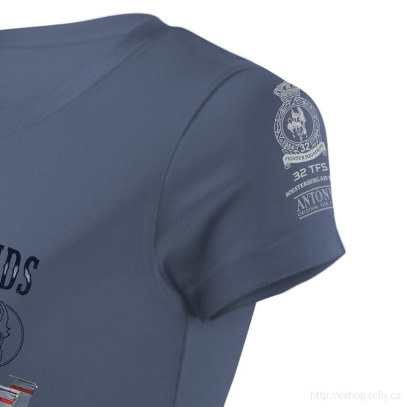 ANTONIO-Dámské tričko se stíhačkou F-15C EAGLE