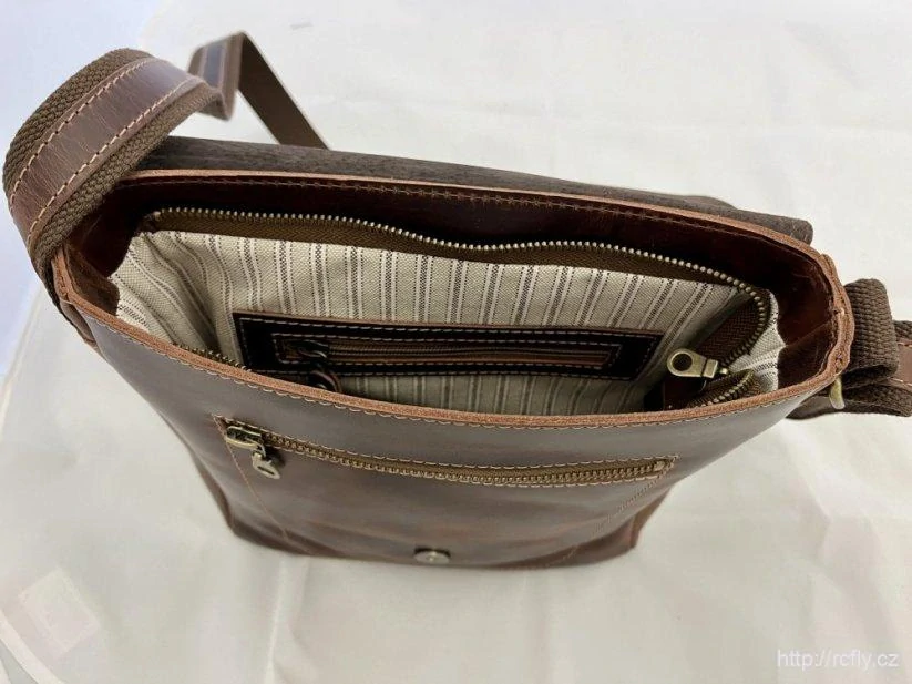 Antonio Kožená příruční taška přes rameno COCKPIT