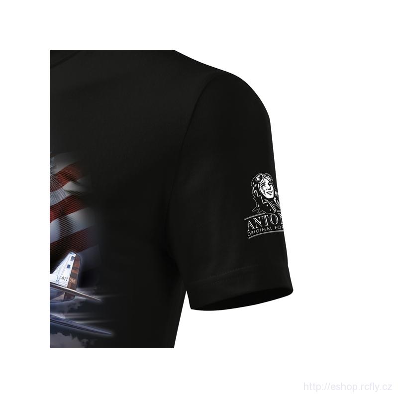 ANTONIO-Tričko s letounem P-51 MUSTANG