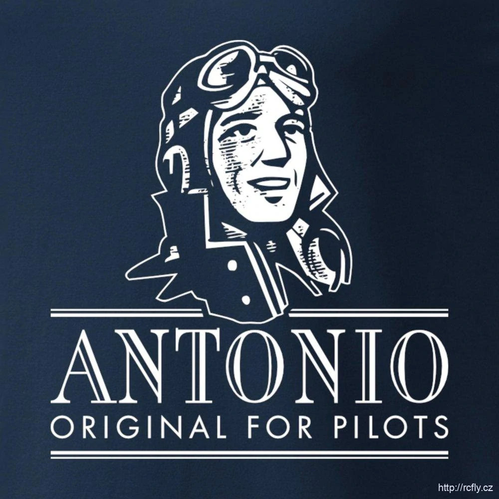 ANTONIO-Tričko s pilotní helmou TOPGUN vel.XXL