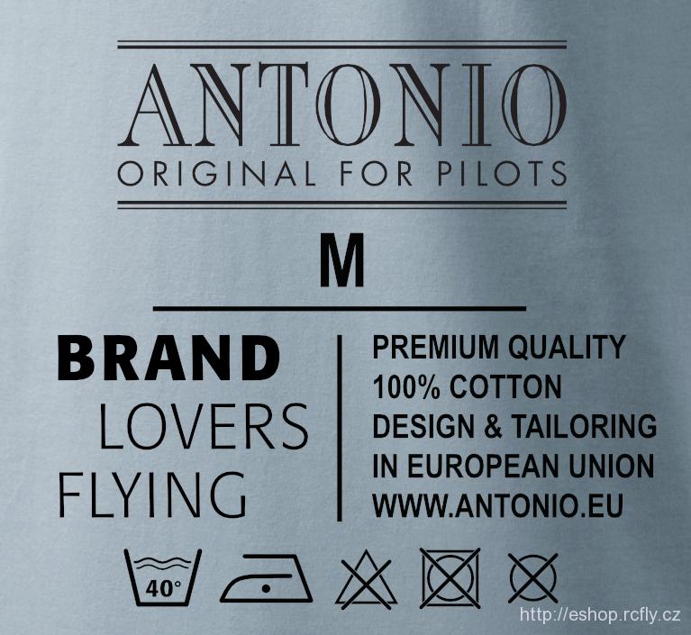 ANTONIO-Tričko s větroněm SZD-54-2 PERKOZ vel.XL