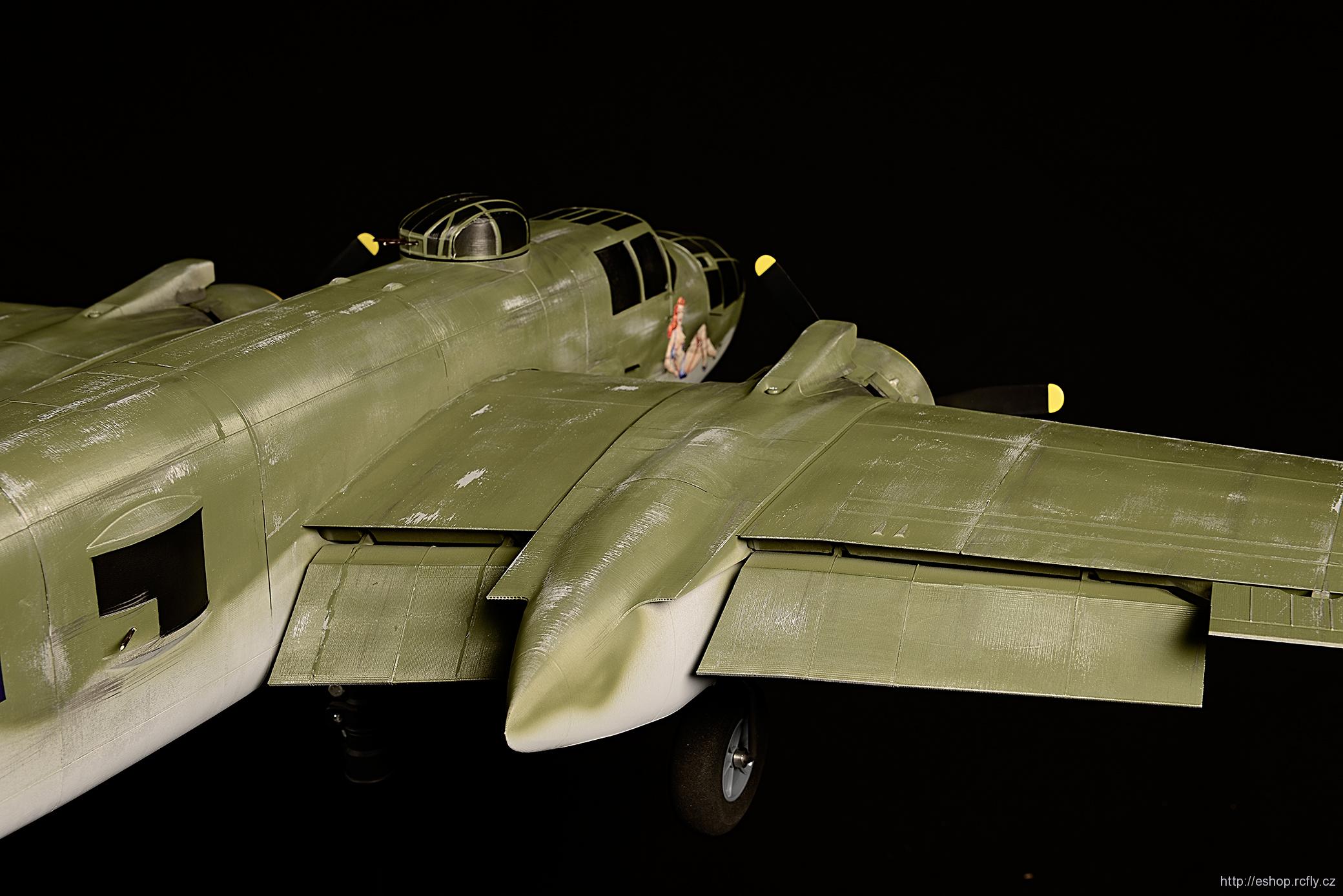 3D vytištěný model B-25 Mitchell